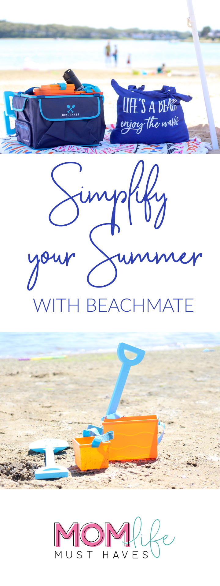 Simplify your summer with beachmate and mom life must haves || More summer fun at momlifemusthaves.com