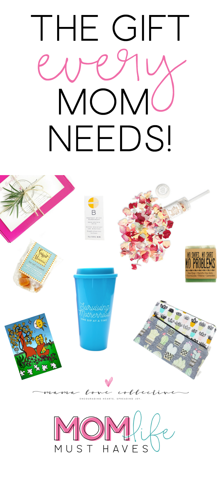 Gifts ideas for moms via Mama Love Collective and Mom Life Must Haves