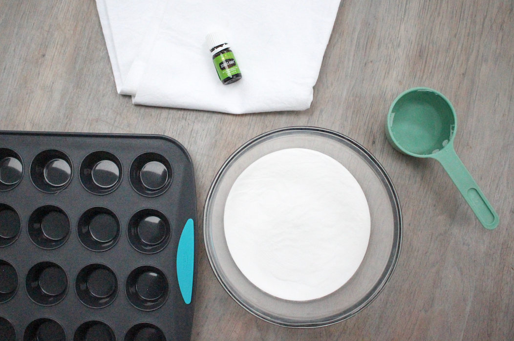 DIY Stress away shower melts with young living
