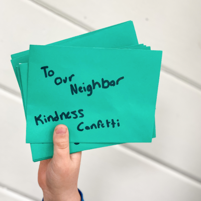 Kindness Confetti Activity for kids - Mom Life Must Haves blog